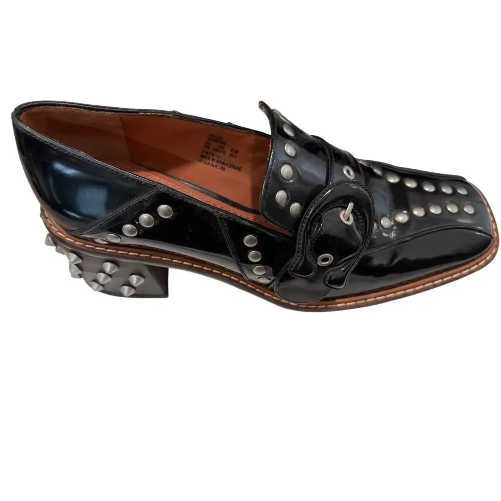 Coach studded Buckle loafers